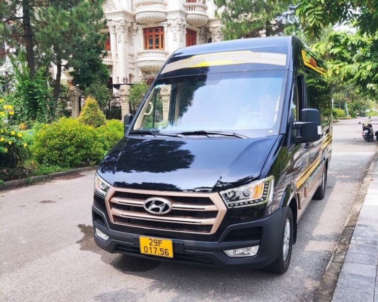 Hanoi Ninh Binh VIP Luxury 11 Seater Limousine Bus Vietnam On The Go