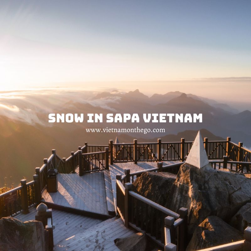 best view snow in sapa vietnam