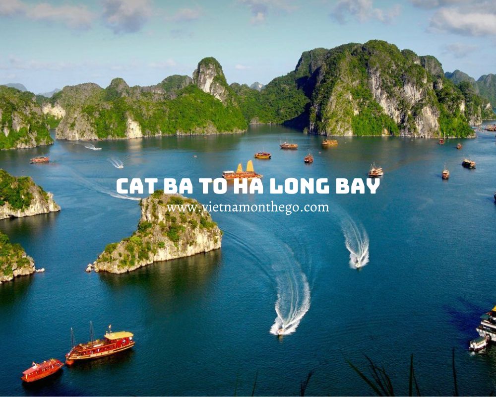 travel from Cat Ba to Ha Long Bay