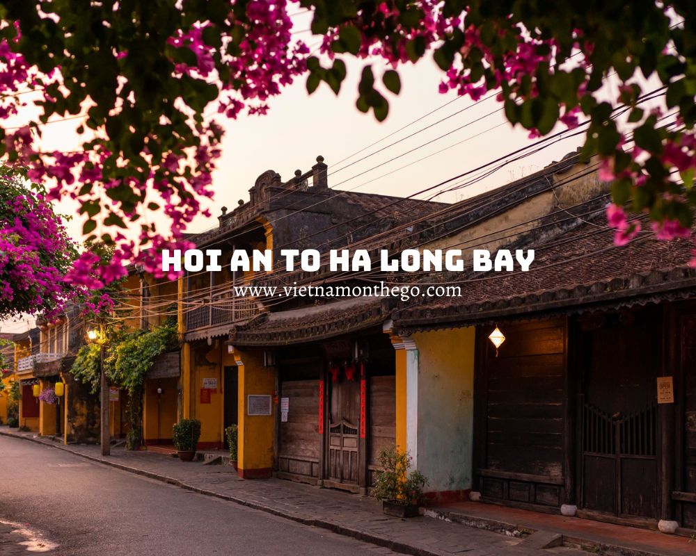 Hoi An to Ha Long Bay tickets