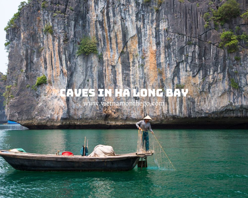 unique Caves in Ha Long Bay