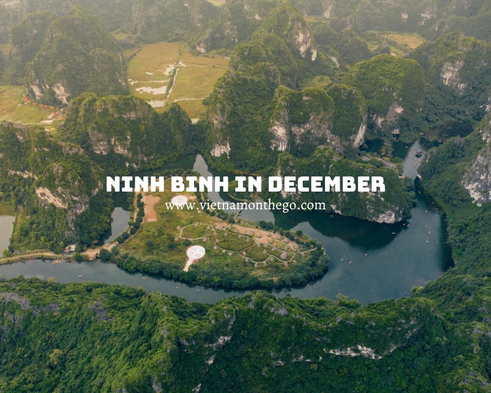 Ninh Binh in December vietnam