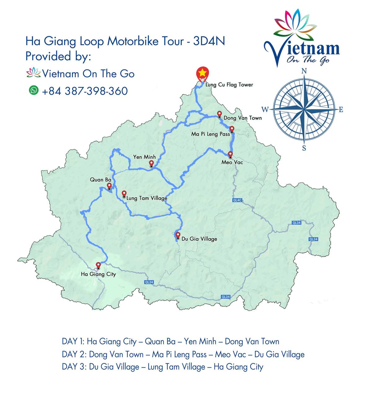 Ha giang loop tour 3 days