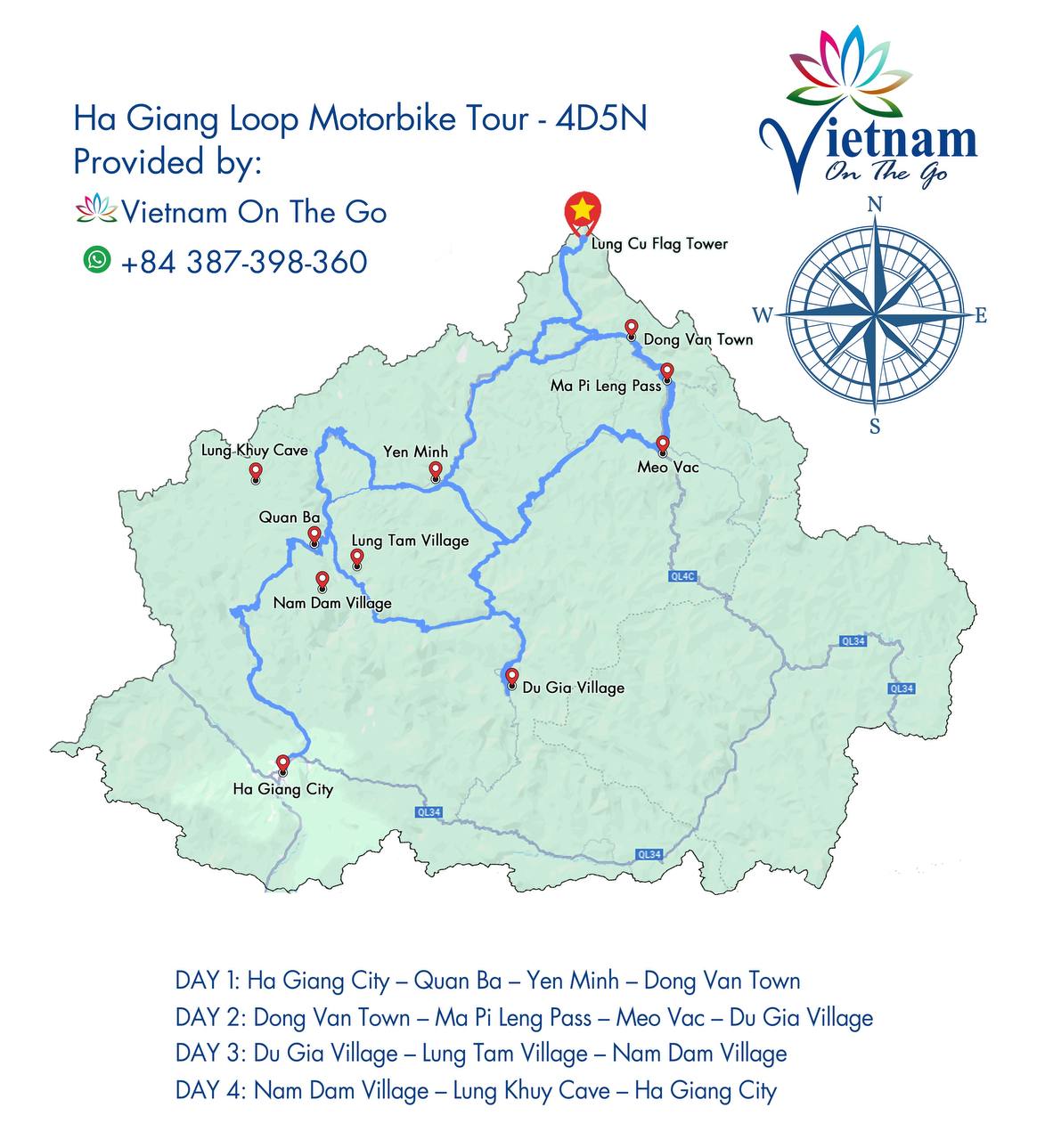 Ha giang loop tour 4days