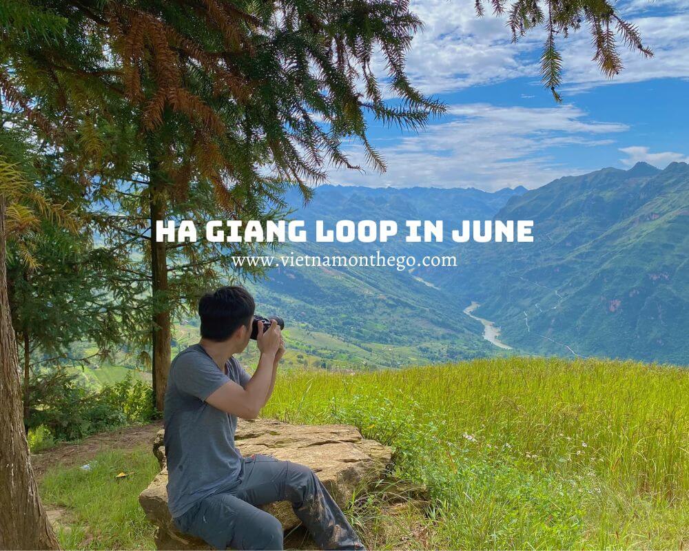 Ha Giang Loop in June easy rider